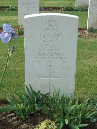 Albert Communal Cemetery Extension - Clark, J A