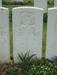 Albert Communal Cemetery Extension - Crabb, W T