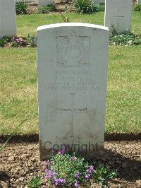 Albert Communal Cemetery Extension - Hatcher, J