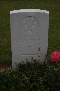 Albert Communal Cemetery Extension - McKenzie, D