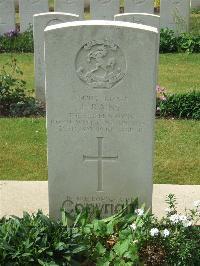 Albert Communal Cemetery Extension - Rains, Frank