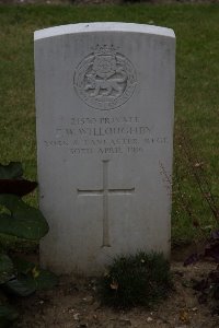 Albert Communal Cemetery Extension - Willoughby, F W