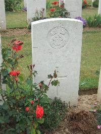 Auchonvillers Military Cemetery - Ashley, Percy William