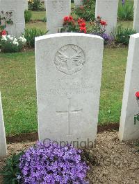 Auchonvillers Military Cemetery - Berry, Robert Cafil