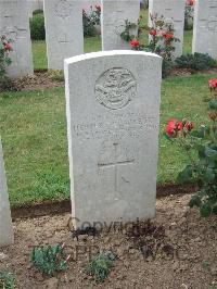 Auchonvillers Military Cemetery - Blackburn, Herbert