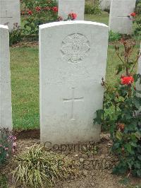 Auchonvillers Military Cemetery - Bradley, P