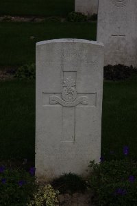 Auchonvillers Military Cemetery - Campbell, J