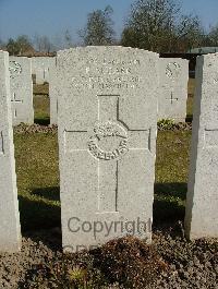 Auchonvillers Military Cemetery - Carr, Edward Martin