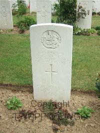 Auchonvillers Military Cemetery - Clark, Herbert Stanley