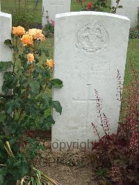 Auchonvillers Military Cemetery - Collett, Frederick William