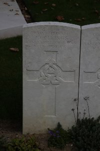 Auchonvillers Military Cemetery - Collins, J