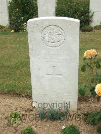 Auchonvillers Military Cemetery - Coram, Hubert Harrington