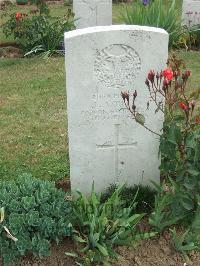 Auchonvillers Military Cemetery - Coutts, J