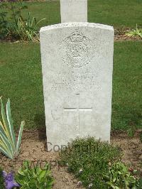 Auchonvillers Military Cemetery - Cowell, E