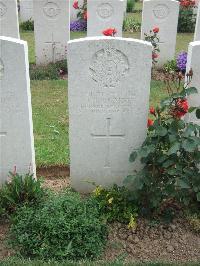 Auchonvillers Military Cemetery - Craine, J H