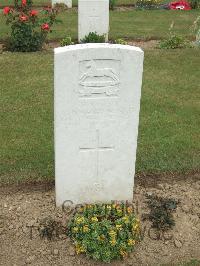 Auchonvillers Military Cemetery - Crossley, John William