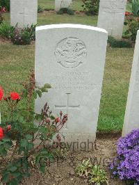 Auchonvillers Military Cemetery - Haigh, Joel