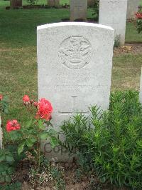 Auchonvillers Military Cemetery - Haigh, James Edward