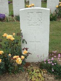 Auchonvillers Military Cemetery - Hall, William