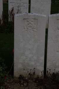 Auchonvillers Military Cemetery - Hannon, J