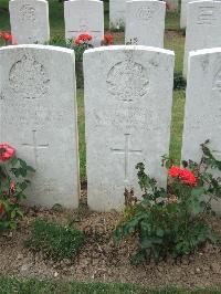 Auchonvillers Military Cemetery - Harrison, A