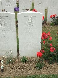 Auchonvillers Military Cemetery - Harrison, J