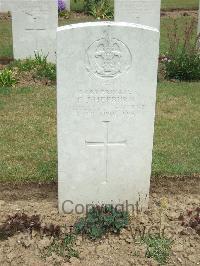 Auchonvillers Military Cemetery - Hepburn, F J