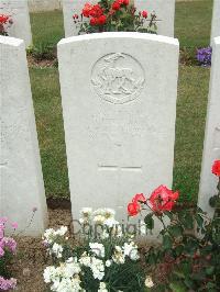 Auchonvillers Military Cemetery - Holland, T