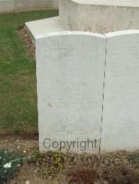 Auchonvillers Military Cemetery - Hollingsworth, H