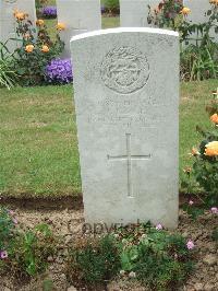 Auchonvillers Military Cemetery - Leach, G