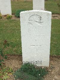 Auchonvillers Military Cemetery - Manning, Augustus J.