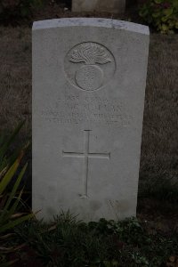 Auchonvillers Military Cemetery - McMullan, James