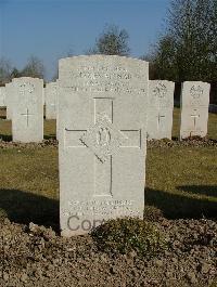 Auchonvillers Military Cemetery - McNab, James