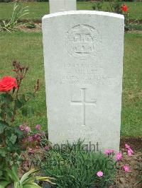 Auchonvillers Military Cemetery - Miller, Alfred