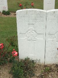 Auchonvillers Military Cemetery - Myers, Clement