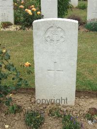 Auchonvillers Military Cemetery - Parker, Arthur William