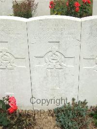 Auchonvillers Military Cemetery - Parkes, Samuel