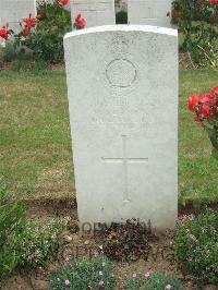 Auchonvillers Military Cemetery - Pearson, S