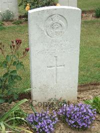 Auchonvillers Military Cemetery - Piper, Harold Albert