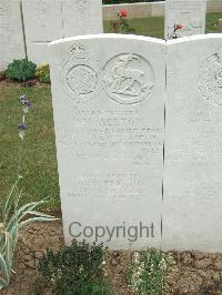 Auchonvillers Military Cemetery - Preston, John