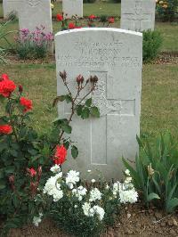 Auchonvillers Military Cemetery - Robson, John