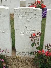 Auchonvillers Military Cemetery - Rose-Cleland, Alfred Middleton Blackwood