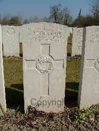 Auchonvillers Military Cemetery - Rutherford, Stanley