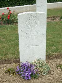 Auchonvillers Military Cemetery - Sheehan, J