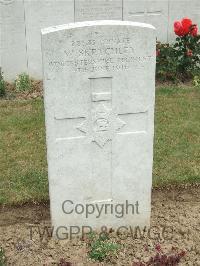 Auchonvillers Military Cemetery - Sketchley, W