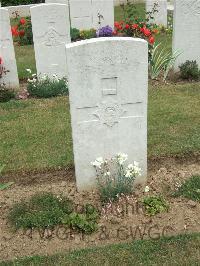 Auchonvillers Military Cemetery - Sprigg, John