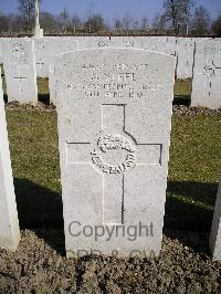 Auchonvillers Military Cemetery - Steel, Malcolm