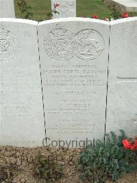 Auchonvillers Military Cemetery - Vaughan, E C