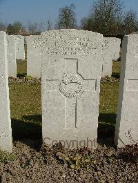 Auchonvillers Military Cemetery - Wanden, Herbert Winn