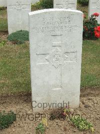 Auchonvillers Military Cemetery - Wickwar, J